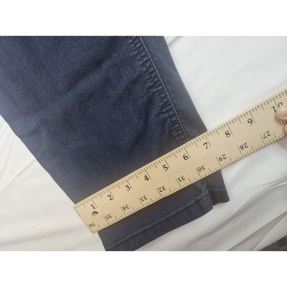 prAna Jeans Mens 32x32 Blue Bridger Slim Straight Stretch Gorpecore Casual 9817 - Picture 13 of 16